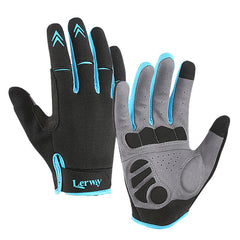 Spring Autumn Cycling Gloves Full Finger Touch Screen Breathable