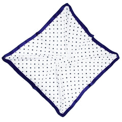 Chain Tassel Print Square Scarf Satin Bandana Neckerchief