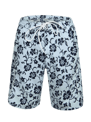 Men's Floral Swim Trunks Quick Dry Beach Shorts With Pockets