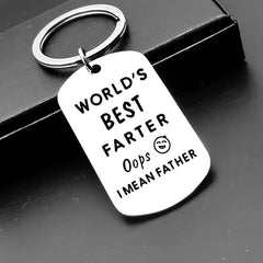 Dad Keychain Dad From Son Daughter Christmas Gift Keyring Father's Gift