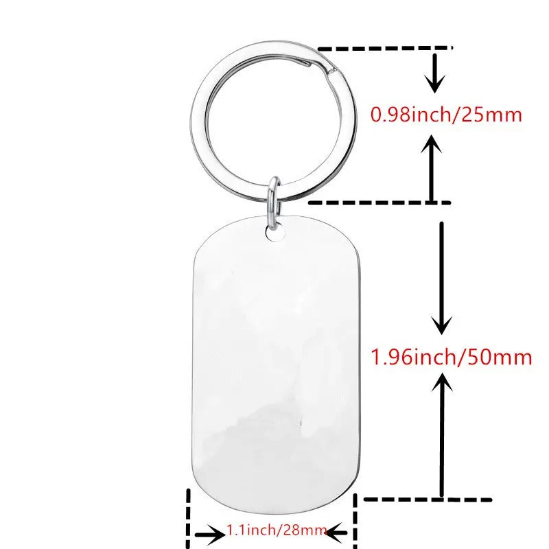 Dad Keychain Dad From Son Daughter Christmas Gift Keyring Father's Gift