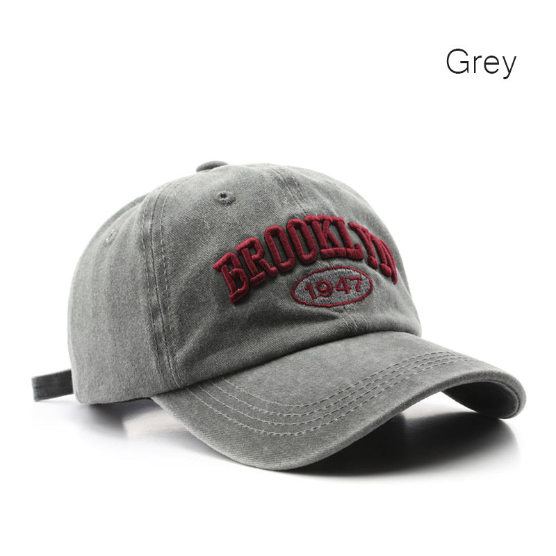 Retro Baseball Cap Men Women Dad Embroidered Hat Snapback Summer Sun Cap