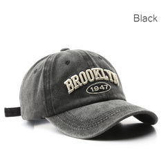 Retro Baseball Cap Men Women Dad Embroidered Hat Snapback Summer Sun Cap