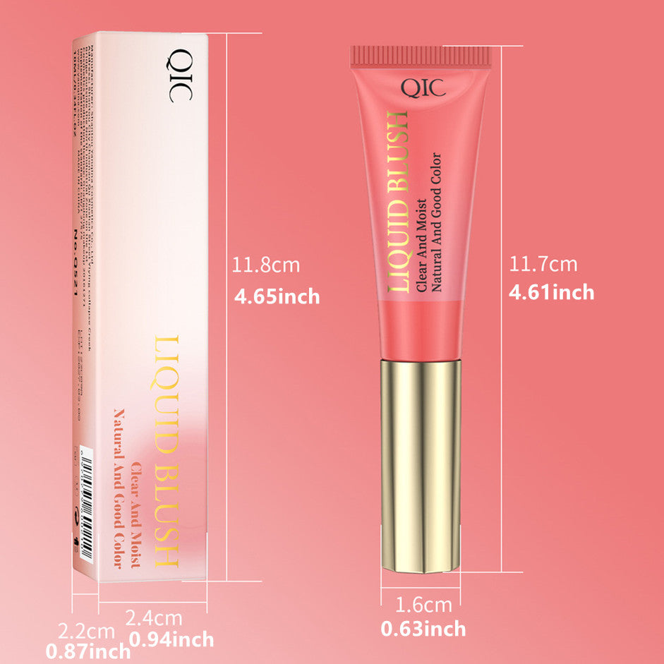 Sponge Head Lip & Cheek Dual Blush Silky Makeup Liquid Blush