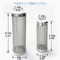 Stainless Steel Fish Tank Inlet Filter Mesh Shrimp Nets