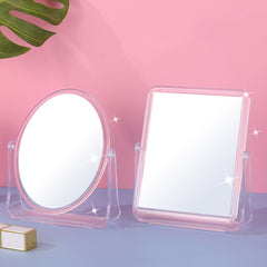 360 Swivel Double Sided Makeup Vanity Mirror Clear Beauty Cosmetic Desk Mirror