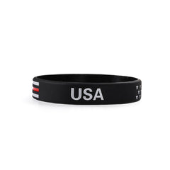 Patriotic Sports Style Silicone Wristband