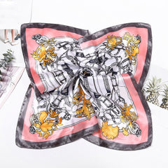 Vintage Bandana Shawl Women Casual Head Wrap Windproof Scarf