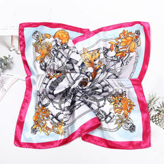 Vintage Bandana Shawl Women Casual Head Wrap Windproof Scarf