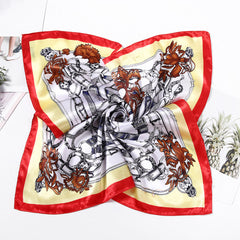 Vintage Bandana Shawl Women Casual Head Wrap Windproof Scarf
