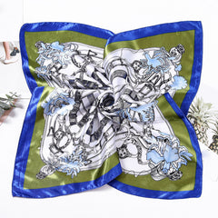 Vintage Bandana Shawl Women Casual Head Wrap Windproof Scarf