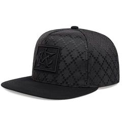 Men's Flat Top Baseball Cap Hip Hop Snapback Hat
