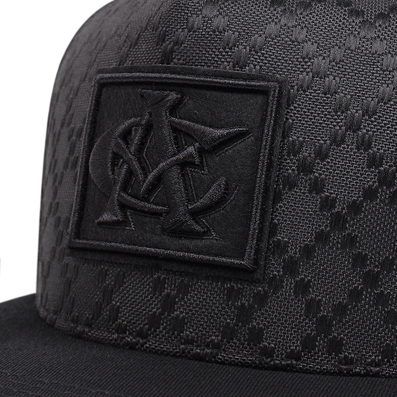 Men's Flat Top Baseball Cap Hip Hop Snapback Hat
