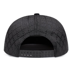 Men's Flat Top Baseball Cap Hip Hop Snapback Hat