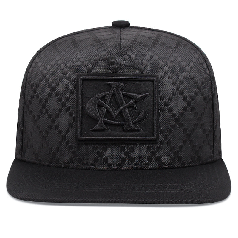 Men's Flat Top Baseball Cap Hip Hop Snapback Hat