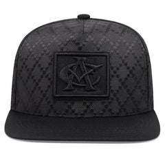 Men's Flat Top Baseball Cap Hip Hop Snapback Hat