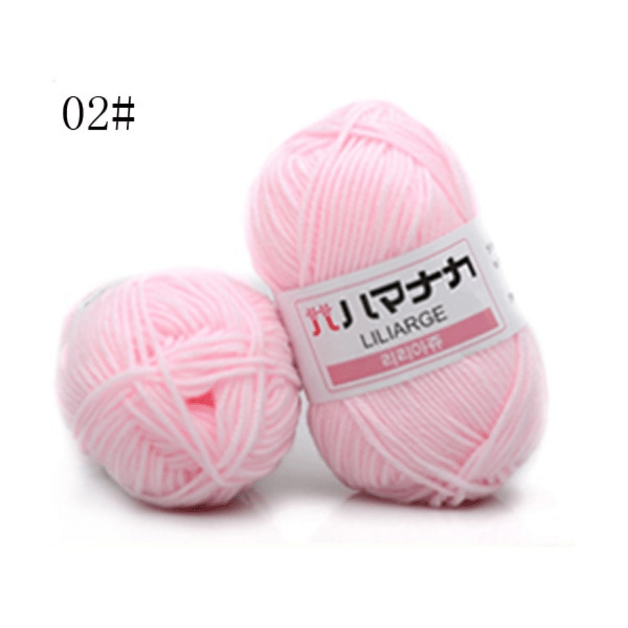 1pc Milk Cotton Yarn Blended Yarn Apparel Sewing Hand Knitting Scarf Hat Yarn