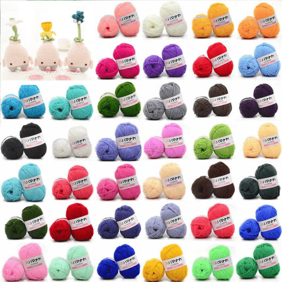 1pc Milk Cotton Yarn Blended Yarn Apparel Sewing Hand Knitting Scarf Hat Yarn