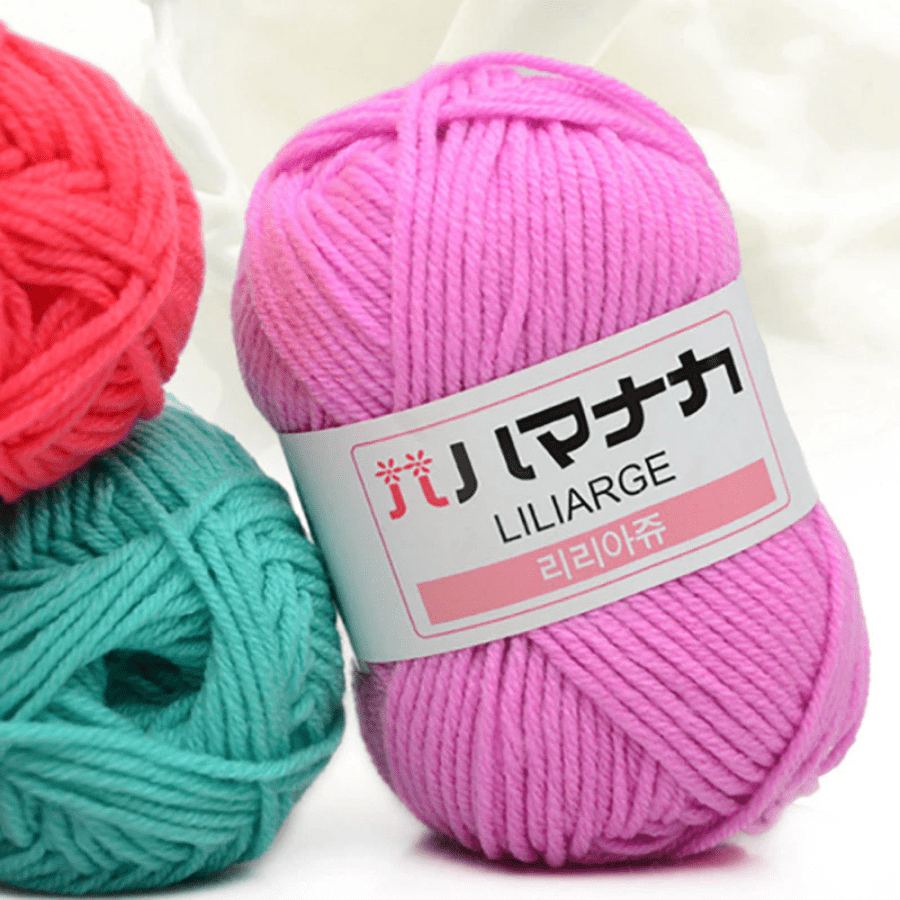 1pc Milk Cotton Yarn Blended Yarn Apparel Sewing Hand Knitting Scarf Hat Yarn
