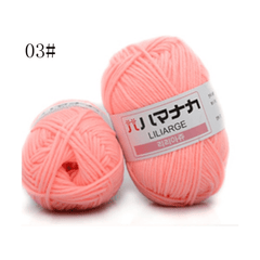 1pc Milk Cotton Yarn Blended Yarn Apparel Sewing Hand Knitting Scarf Hat Yarn
