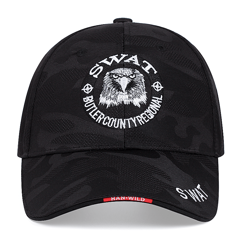Unisex Camo Sunshade Breathable Adjustable Baseball Cap
