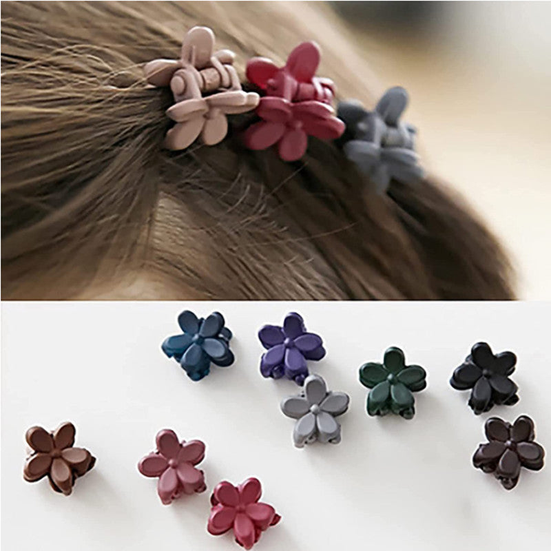 50pcs Cartoon Flower Hair Clips for Baby Girls