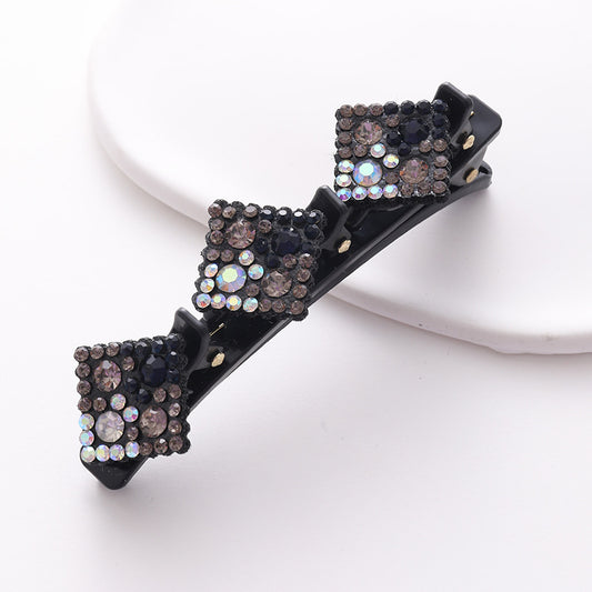 Vintage Rhinestone Hair Clip for Women Girls