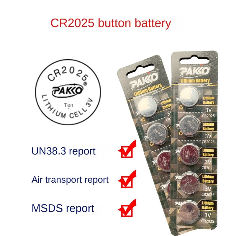 Button Cell Battery CR2032 for Electronic Scales Remote CR2016 CR2025
