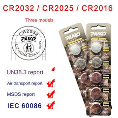 Button Cell Battery CR2032 for Electronic Scales Remote CR2016 CR2025
