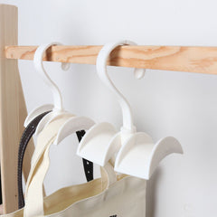 3pcs Rotating Purse Hangers Handbag Hanging Organizer