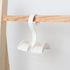 3pcs Rotating Purse Hangers Handbag Hanging Organizer