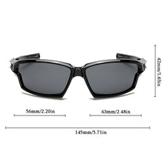 Men's Polarized Cycling Sports Sunglasses UV Protection with Case