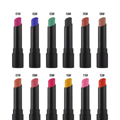 12 Colors Matte Lipstick Set - Long Lasting and Smooth Application