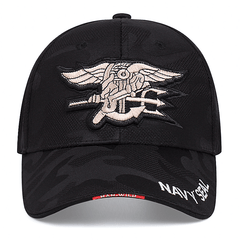 Unisex Adjustable Tactical Baseball Cap Outdoor Sunshade Breathable