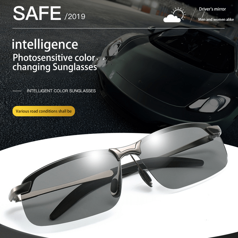 Men's Windproof Night Vision Driving Sunglasses