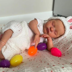 Realistic 20-Inch Asleep Reborn Baby Doll Toy for Girls