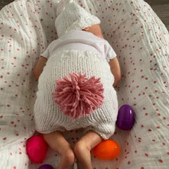 Realistic 20-Inch Asleep Reborn Baby Doll Toy for Girls