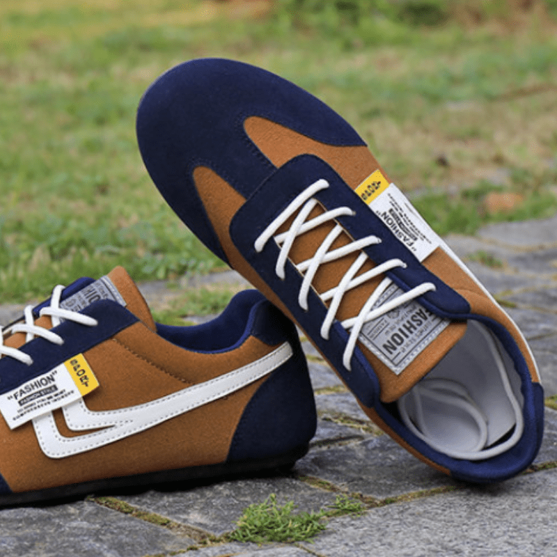 Men's Lace Up Loafer Shoes Casual Outdoor Walking Shoes
