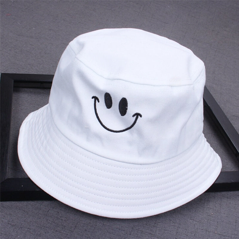 PC Summer Bucket Hat 2 Sided Patchwork Graffiti Outdoor Hip Hop Foldable Bob Fis