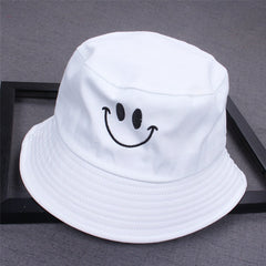 PC Summer Bucket Hat 2 Sided Patchwork Graffiti Outdoor Hip Hop Foldable Bob Fis