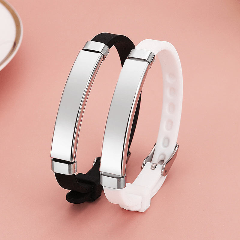 Silicone Luminous Bracelet for Adults Teens Girls Boys