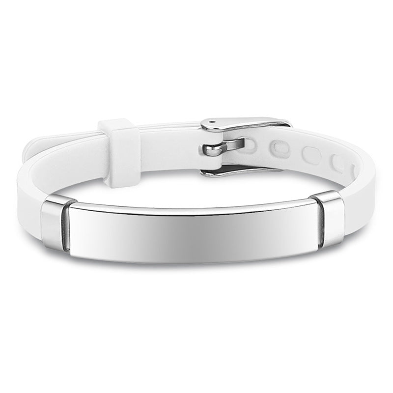 Silicone Luminous Bracelet for Adults Teens Girls Boys