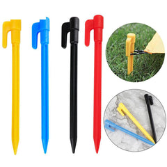 5pcs Plastic Tent Stakes for Secure Camping