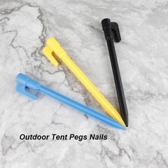 5pcs Plastic Tent Stakes for Secure Camping