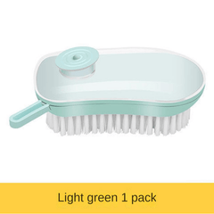 Liquid Cleaning Shoe Brush - 2-in-1 Multifunctional Tool