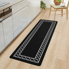 Geometric Print Sponge Floor Mat Non-Slip Kitchen Foot Mat