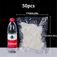 50pcs Vacuum Bags for Food Preservation - BPA Free