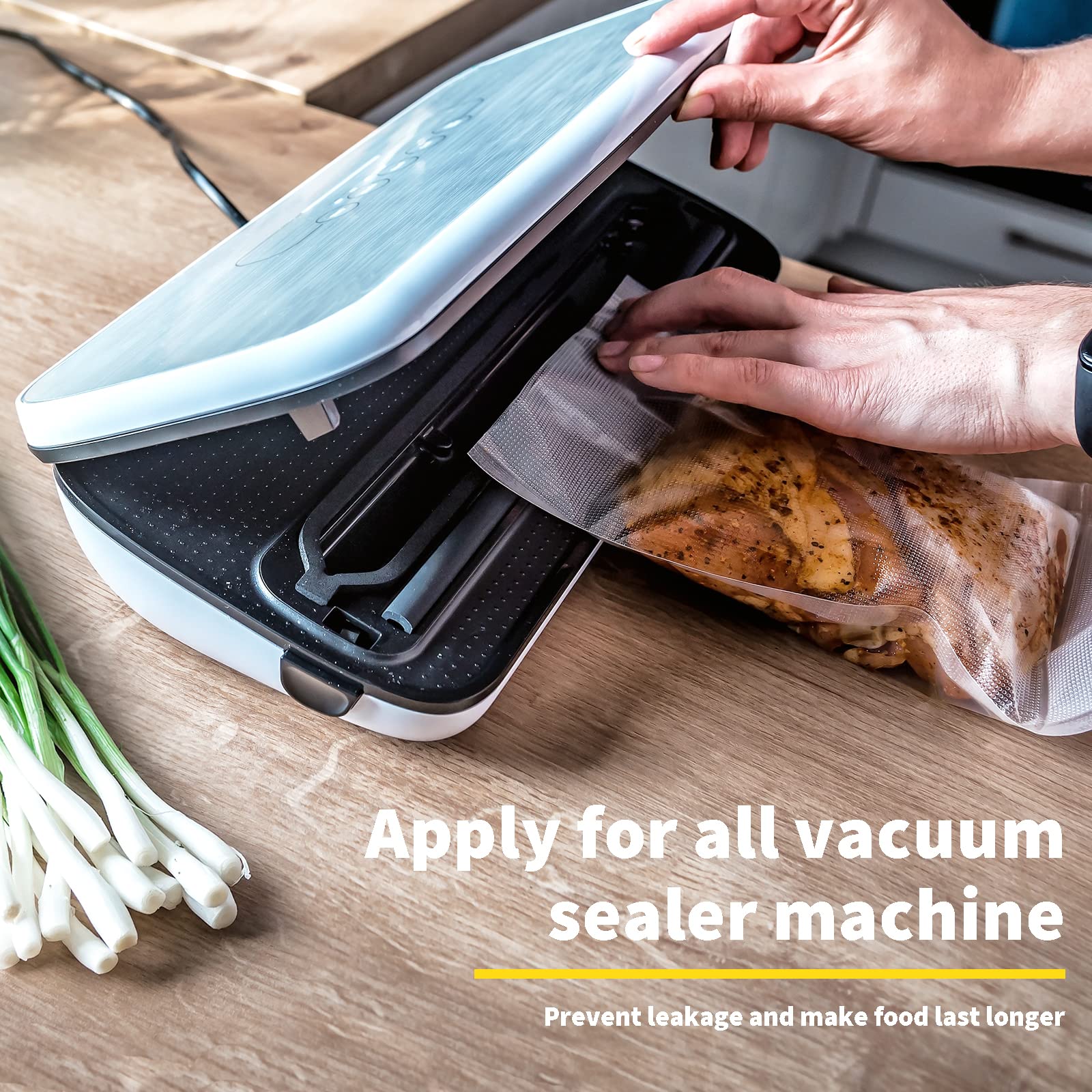 Vacuum Sealer Storage Bags For Food Saver - 1 Roll Vacuum Bags