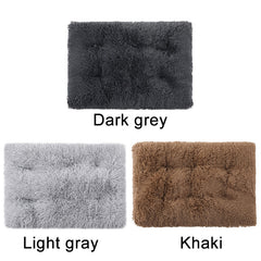 Cozy 1pc Plush Pet Cushion for Comfort & Coziness