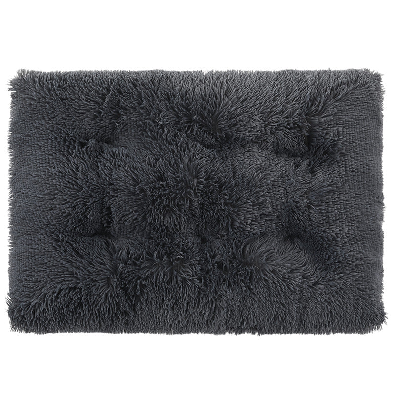 Cozy 1pc Plush Pet Cushion for Comfort & Coziness